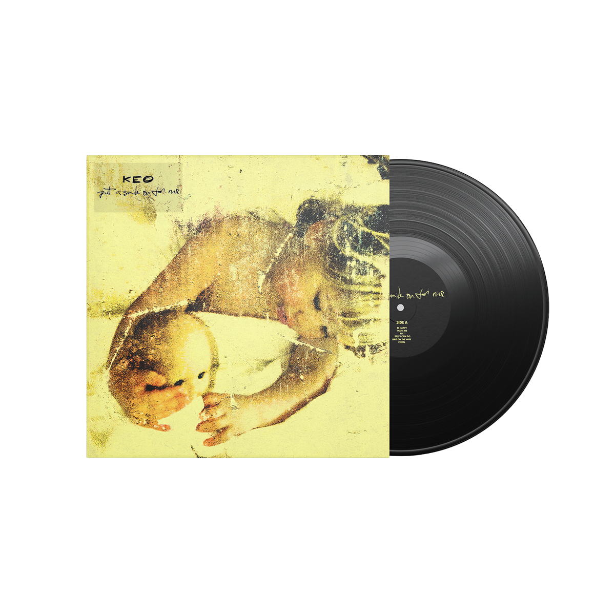 Put A Smile On For Me - Black LP & Signed Art Card