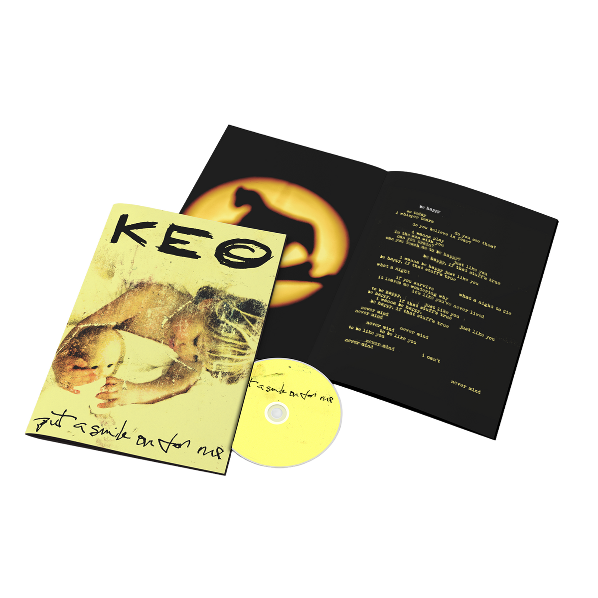 Keo - Put A Smile On For Me - CD Zine