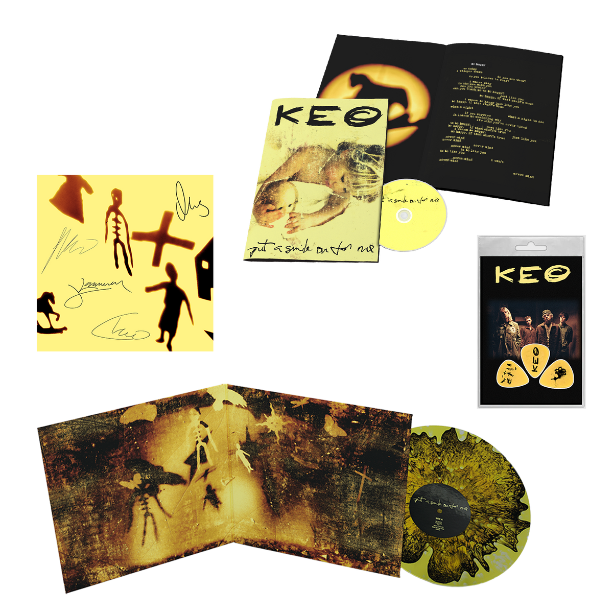CD Zine, Store Exclusive LP, Plectrum Set & Signed Art Card