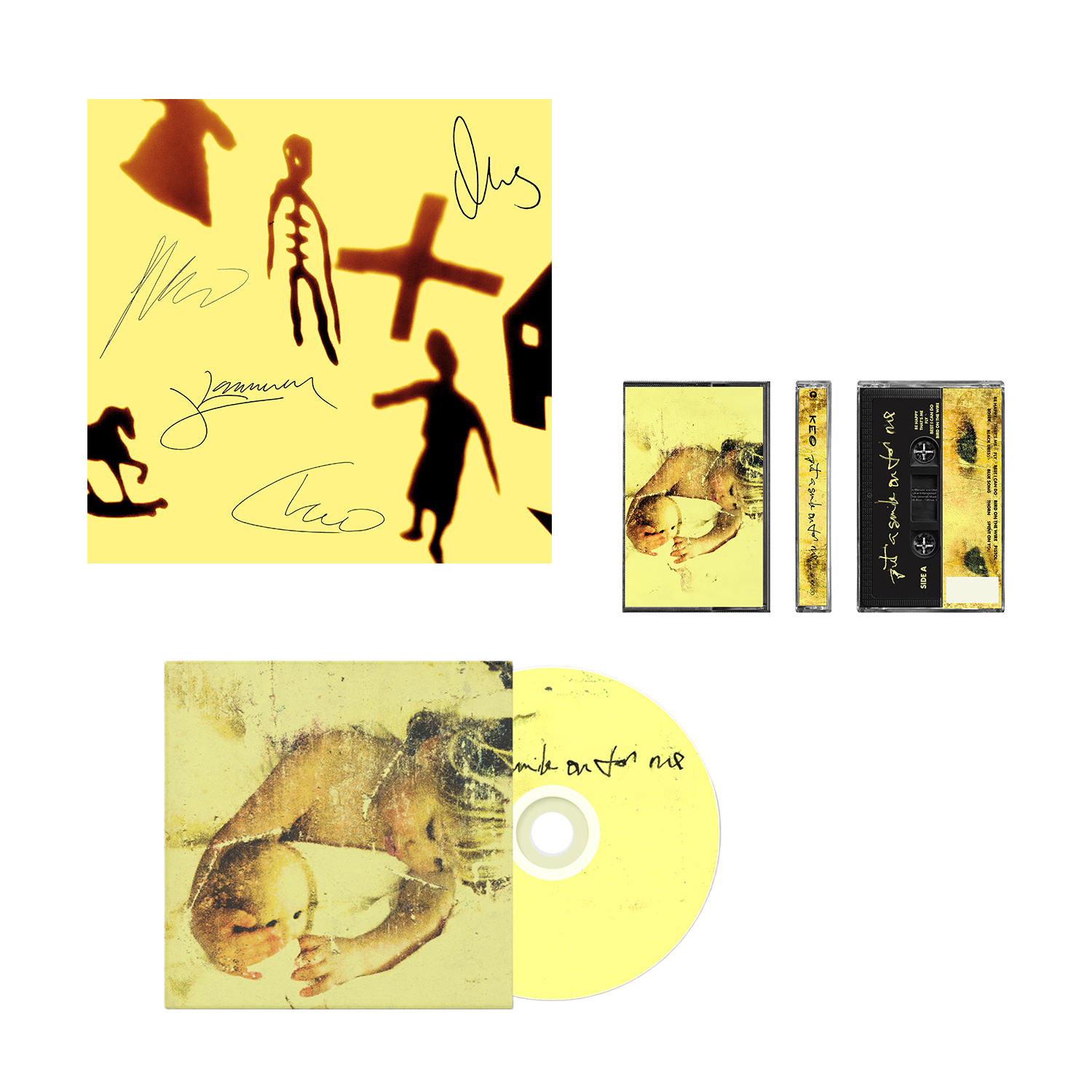 CD, Cassette & Signed Art Card