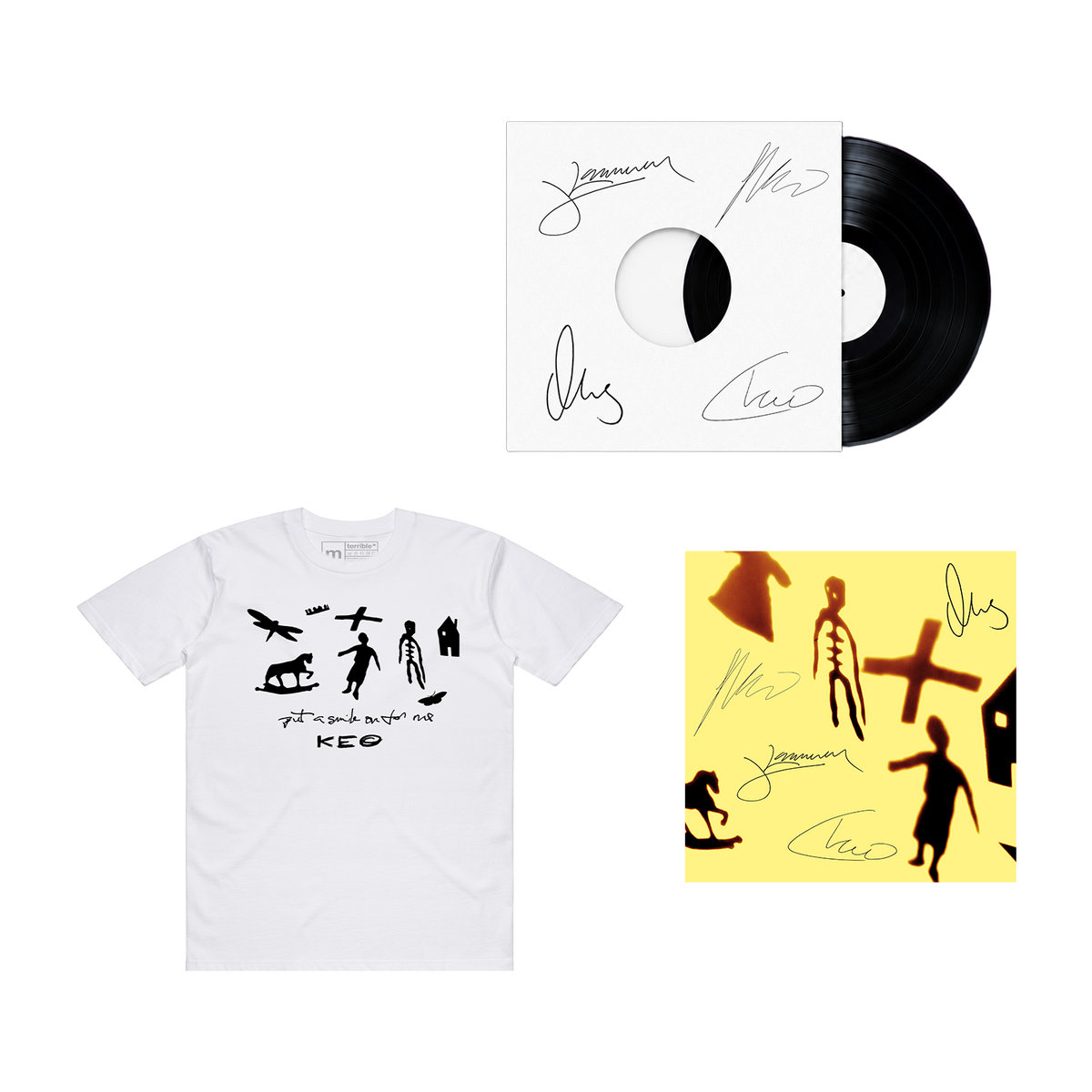 Signed White Label & White Label T-Shirt