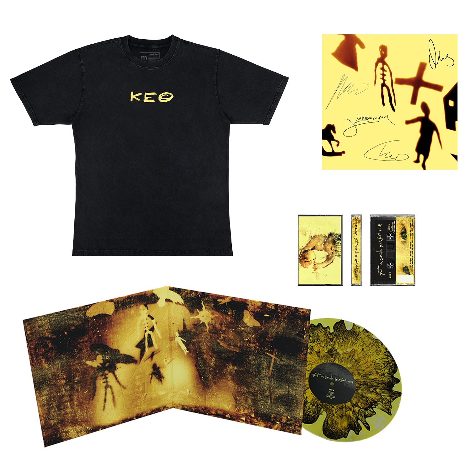 Logo T-Shirt, Store Exclusive LP, Cassette & Signed Art Card