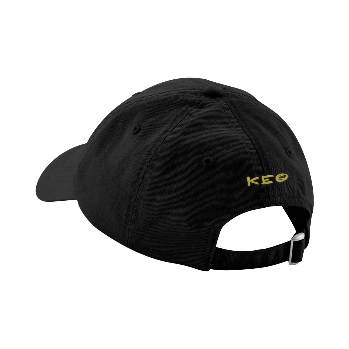 Keo - Flower Logo Black Baseball Cap